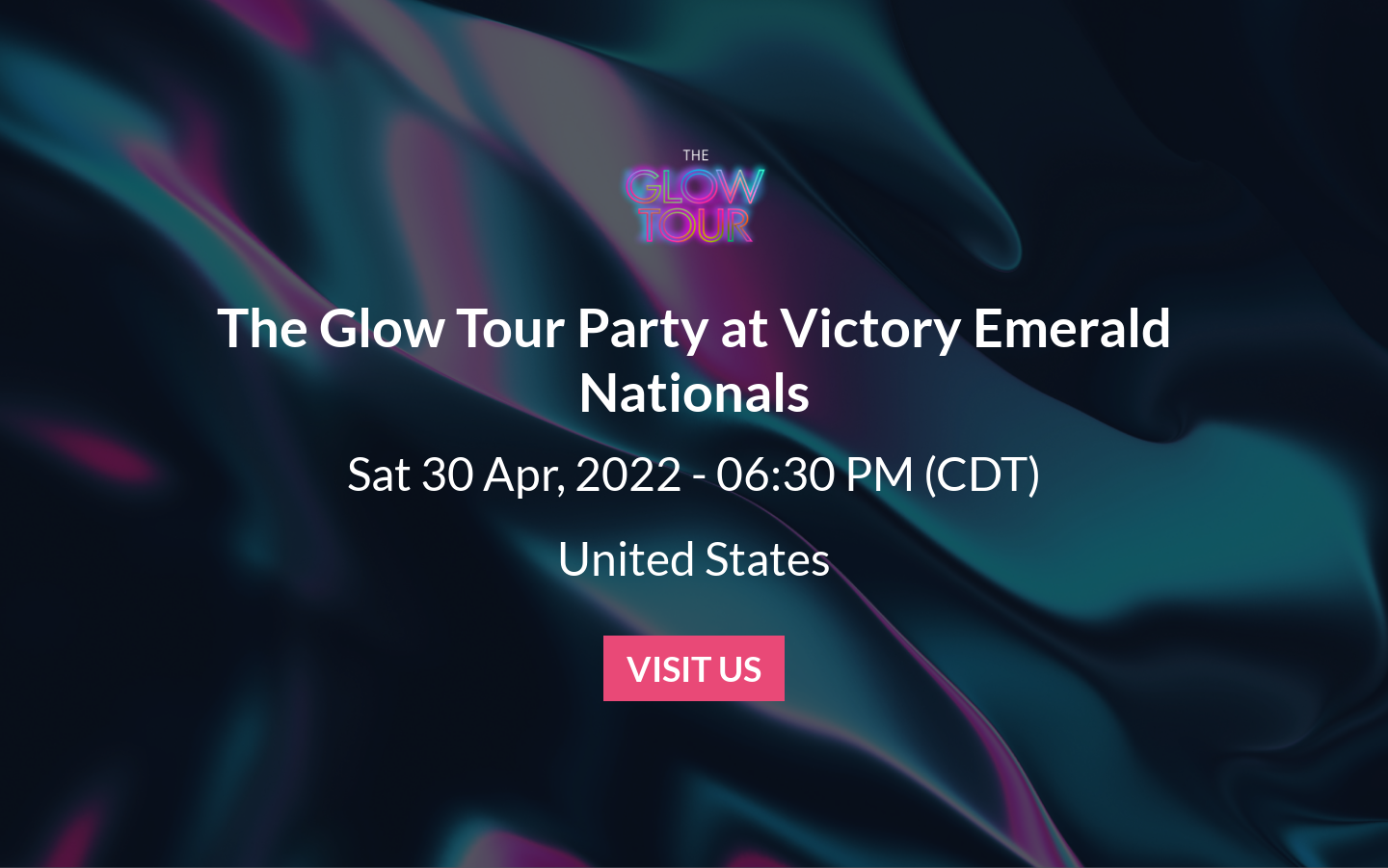 The Glow Tour Party at Victory Emerald Nationals