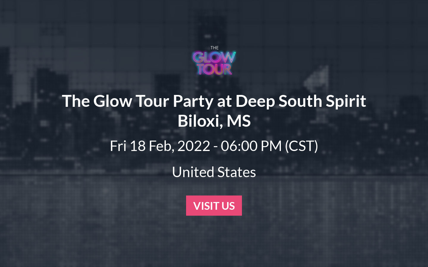 the glow tour biloxi ms